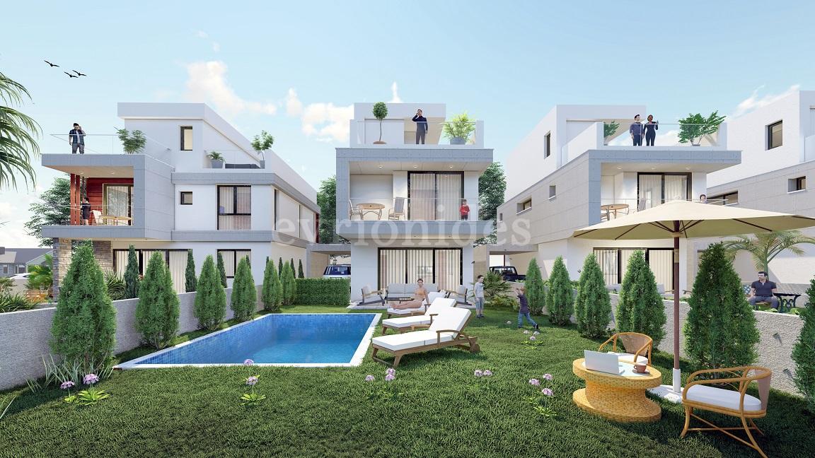 Evgenios Vrionides Real Estate Ltd Under Construction 4 Bedroom Villa In Agios Tychonas 04