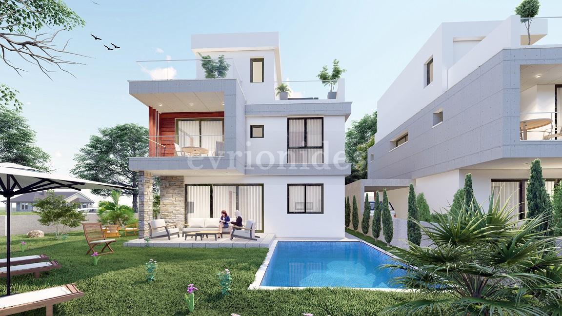 Evgenios Vrionides Real Estate Ltd Under Construction 4 Bedroom Villa In Agios Tychonas 15