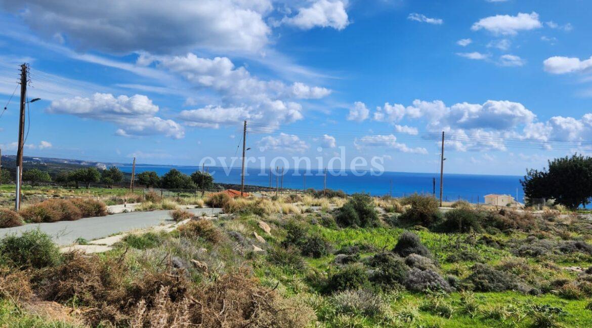 Evgenios Vrionides Real Estate Ltd Touristic Plot Of Land With Amazing Sea View In Melanda Area Pissouri 05