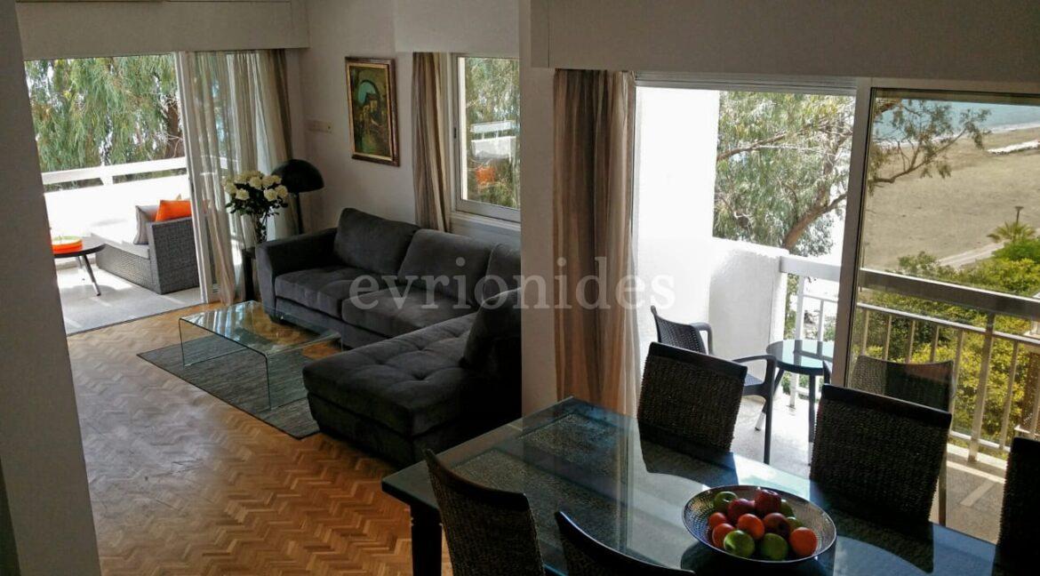Evgenios Vrionides Real Estate Ltd 3 Bedroom Beachfront Apartment In Agios Tychonas 20