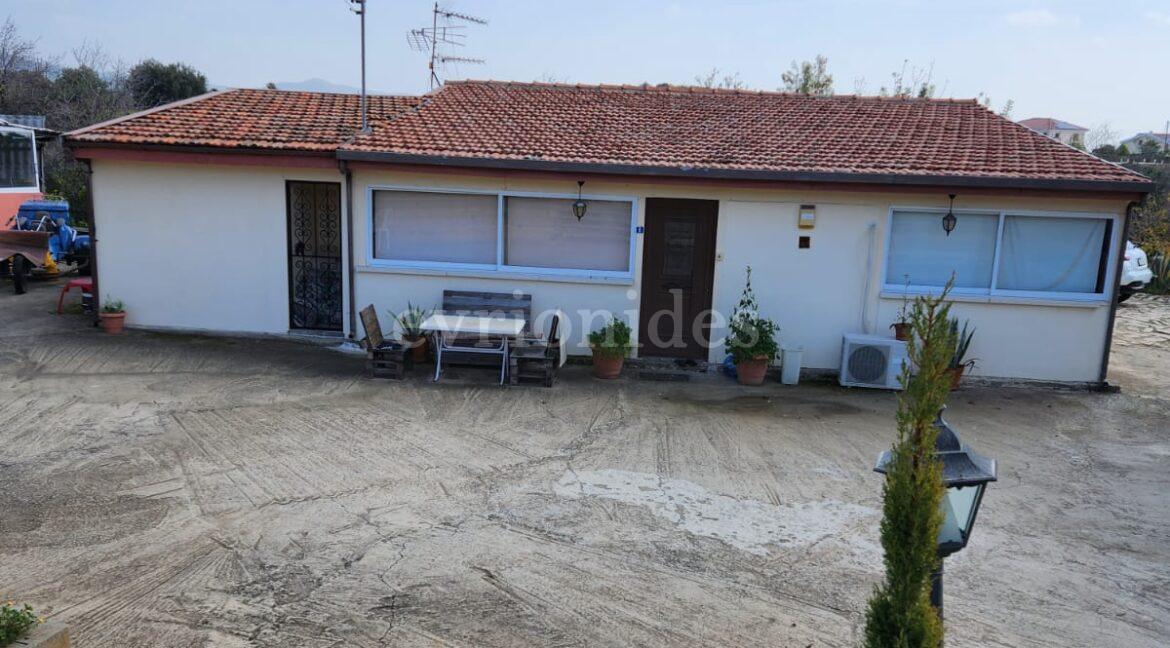 Evgenios Vrionides Real Estate Ltd 3 Bedroom Bungalow In Apesia Village In A Very Big Plot Of Land 28