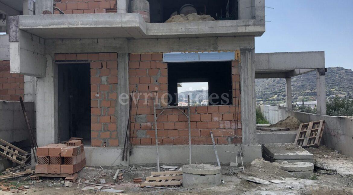 Evgenios Vrionides Real Estate Ltd 3 Bedroom House Under Construction In Palodia 01