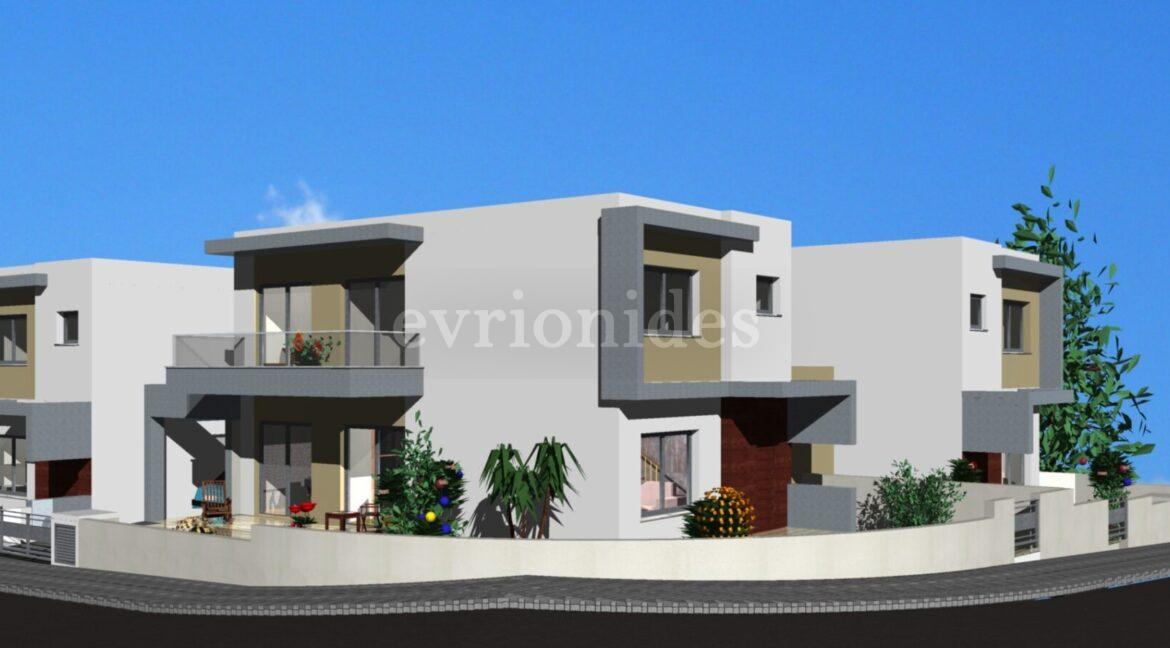 Evgenios Vrionides Real Estate Ltd 3 Bedroom House Under Construction In Palodia 12