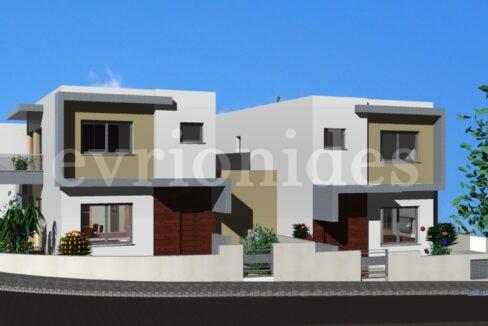 Evgenios Vrionides Real Estate Ltd 3 Bedroom House Under Construction In Palodia 13