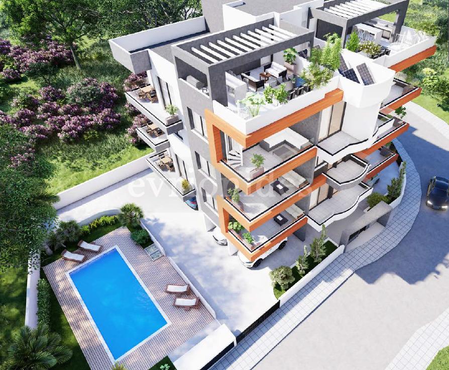 under construction one, two and three bedroom apartments in Agios Athanasios