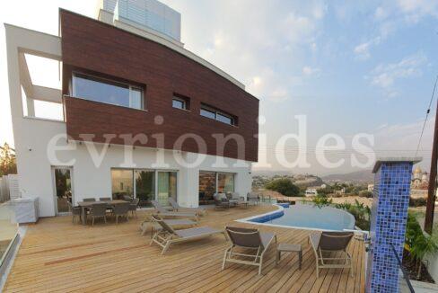 Evgenios Vrionides Real Estate Ltd 3 Bedroom Modern Villa Kalogiroi Hills In Limassol 26