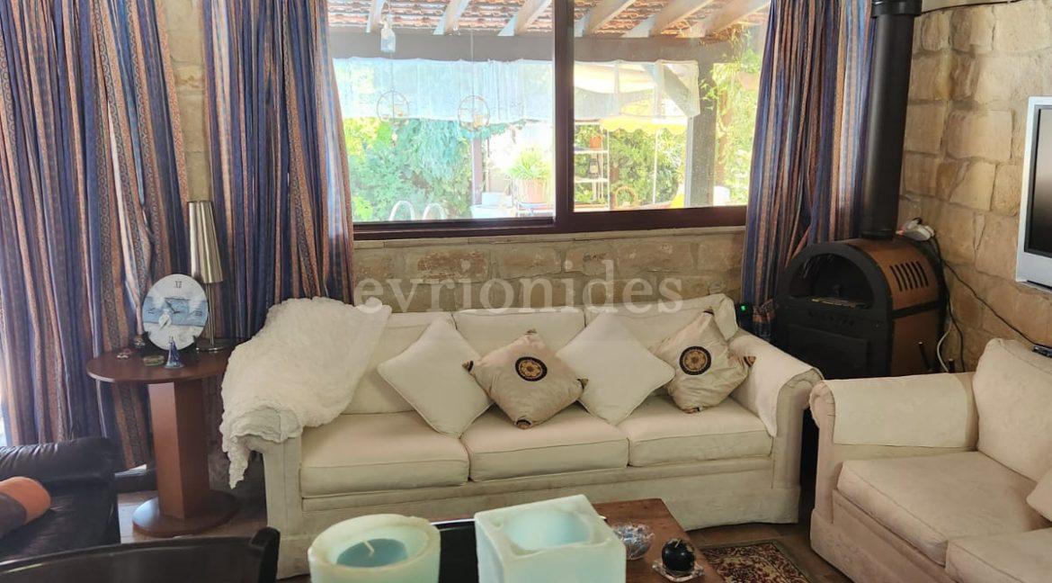 Evgenios Vrionides Real Estate Ltd 3 Bedroom Villa Plus One Bedroom Guest House In Silikou Village 28